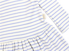 Petit Piao spring blue stribet kjole